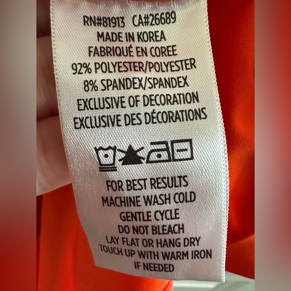 ROBERT GRAHAM 2XL Orange Performance Golf Polo Short Sleeve Skull and Cross Club - Picture 5 of 10